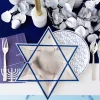 Dreidel Dinner Plates, Set of 8