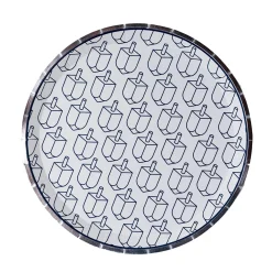 Dreidel Dinner Plates, Set of 8