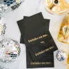 Drinks On Me Witty Cocktail Napkins, Pack of 20