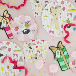 Eloise Birthday Small Plates, Set of 8