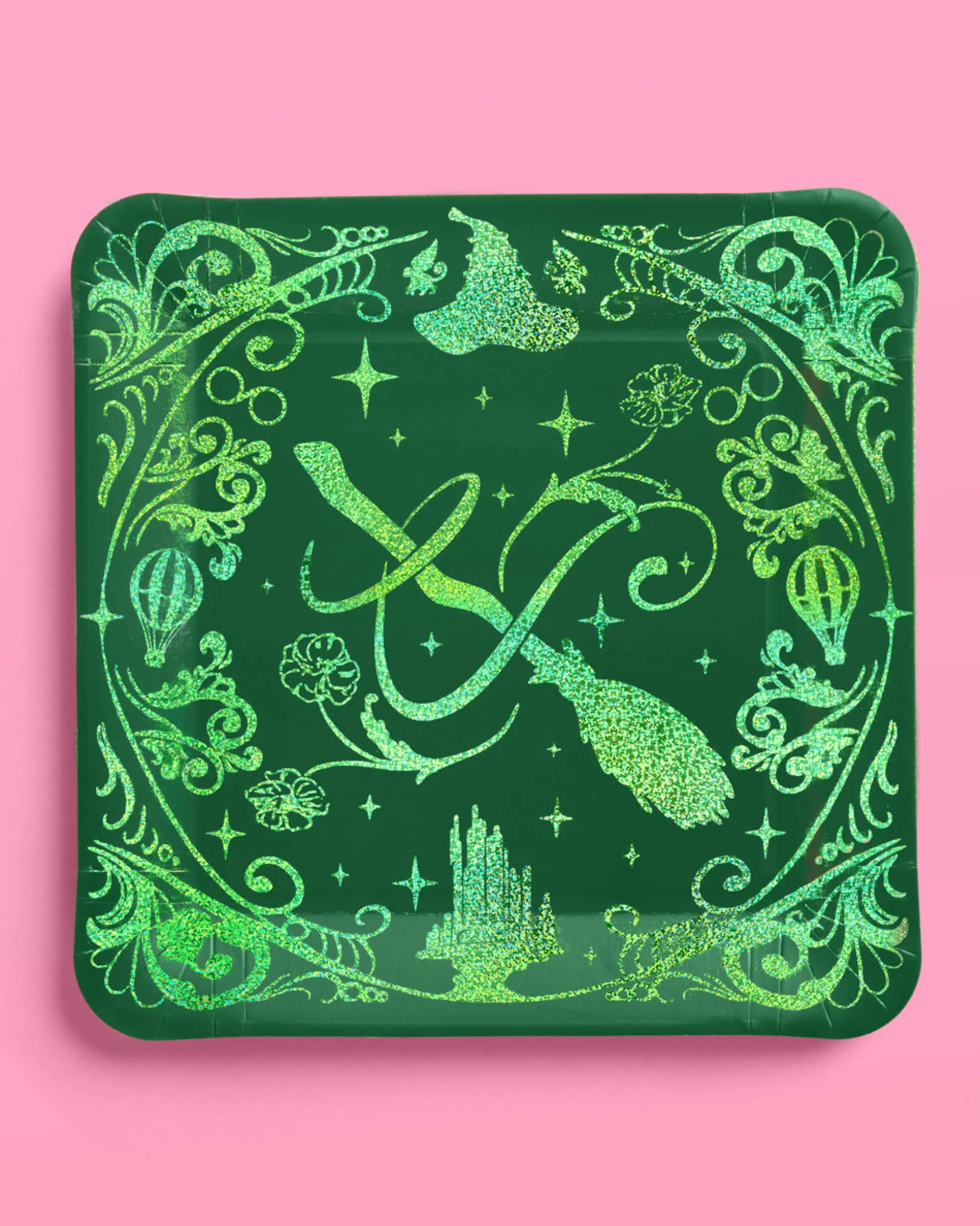 Emerald City Plates - 24 paper plates