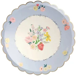 English Garden Dinner Plates, Pack of 8