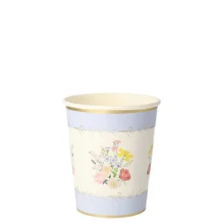English Garden Party Cups, Pack of 8