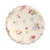 English Garden Side Plates, Pack of 8
