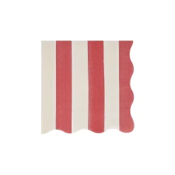 Fall Stripe Small Napkins, Pack of 16