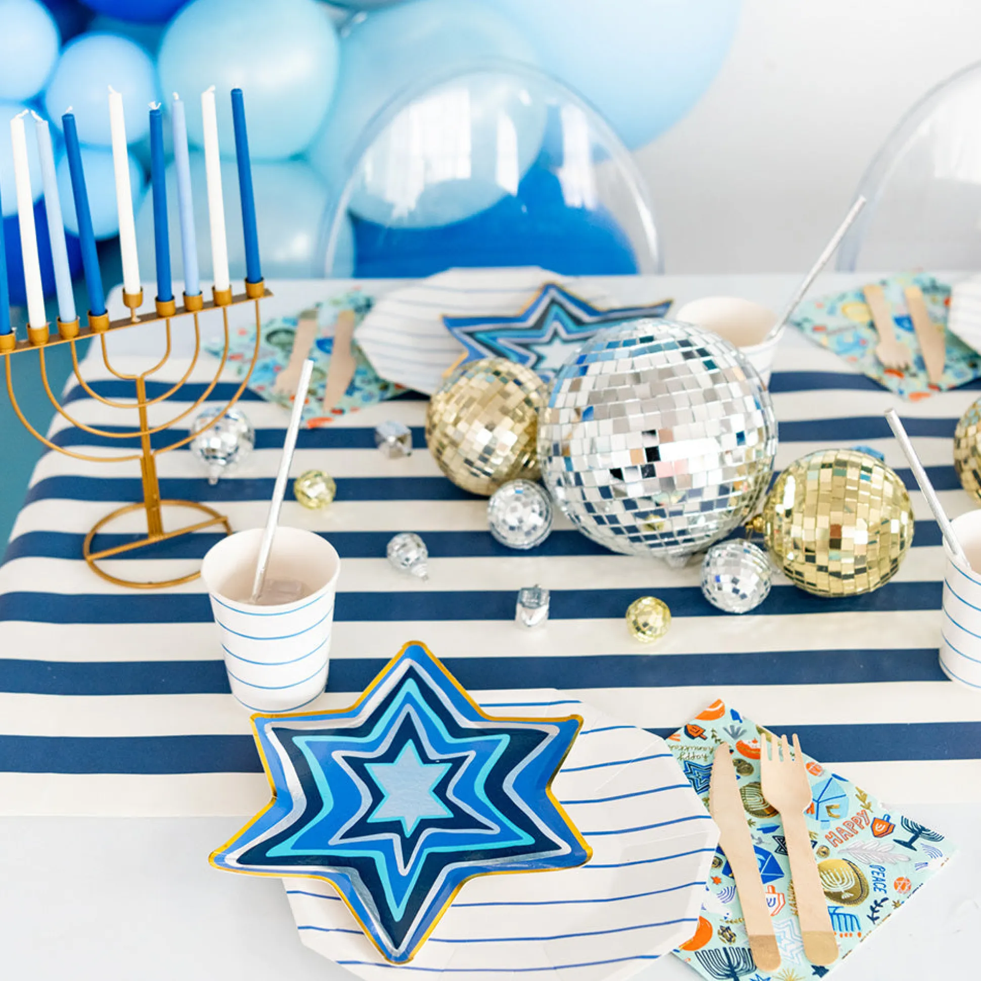 Festival of Lights "Star" Small Plates, Set of 8