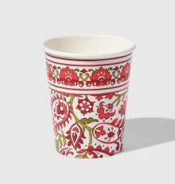 Festive Paisley Cups (10 per pack)