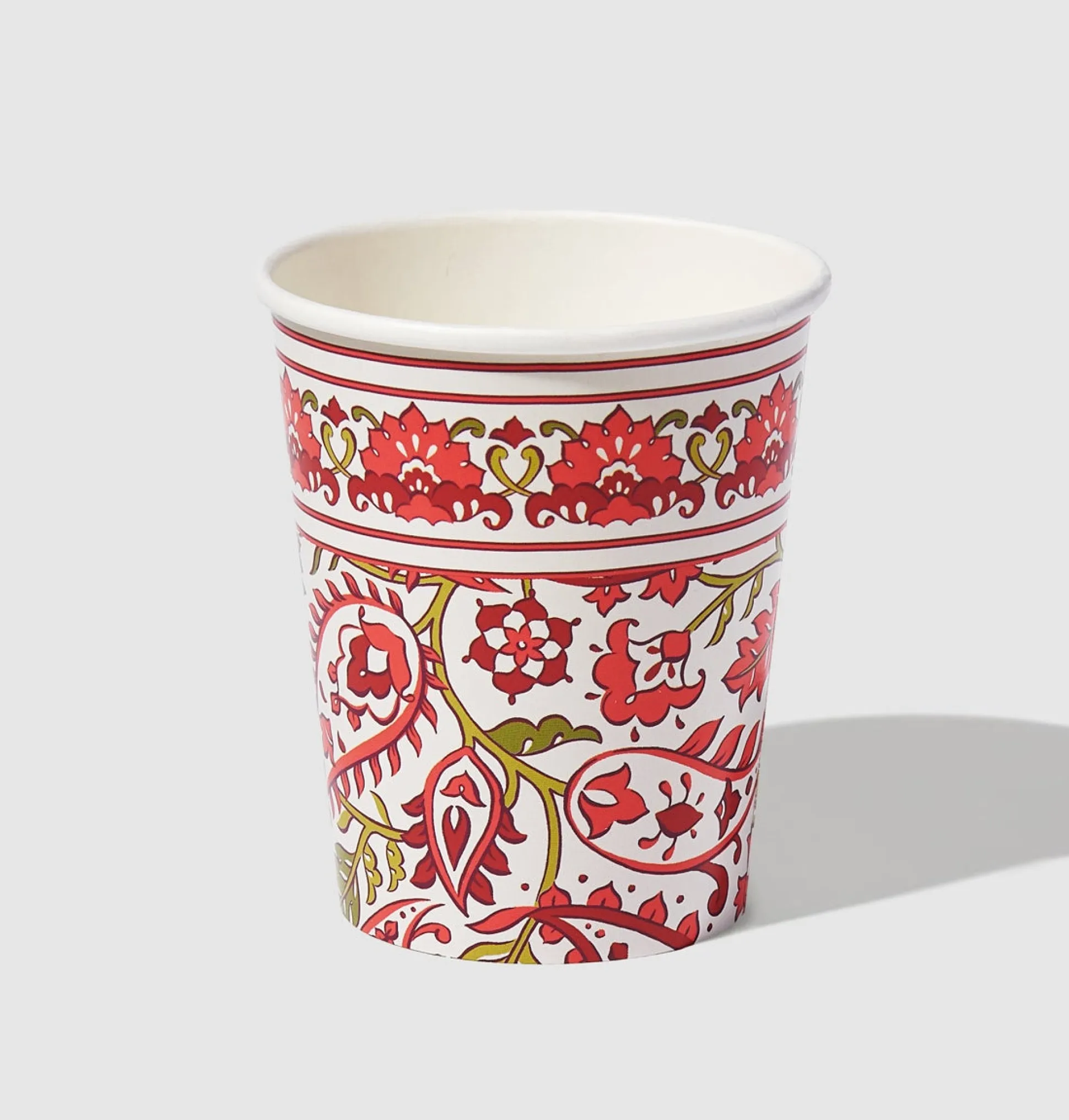 Festive Paisley Cups (10 per pack)
