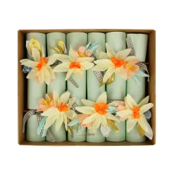 Floral Crackers, Pack of 6