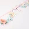 Flower & Bow Garland