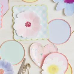 Flower Garden Napkins, Assorted Set of 16