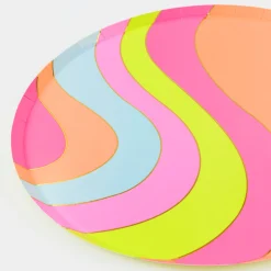 Flower Power Dinner Plates (x 8)