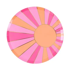 Flower Power Side Plates (x 8)