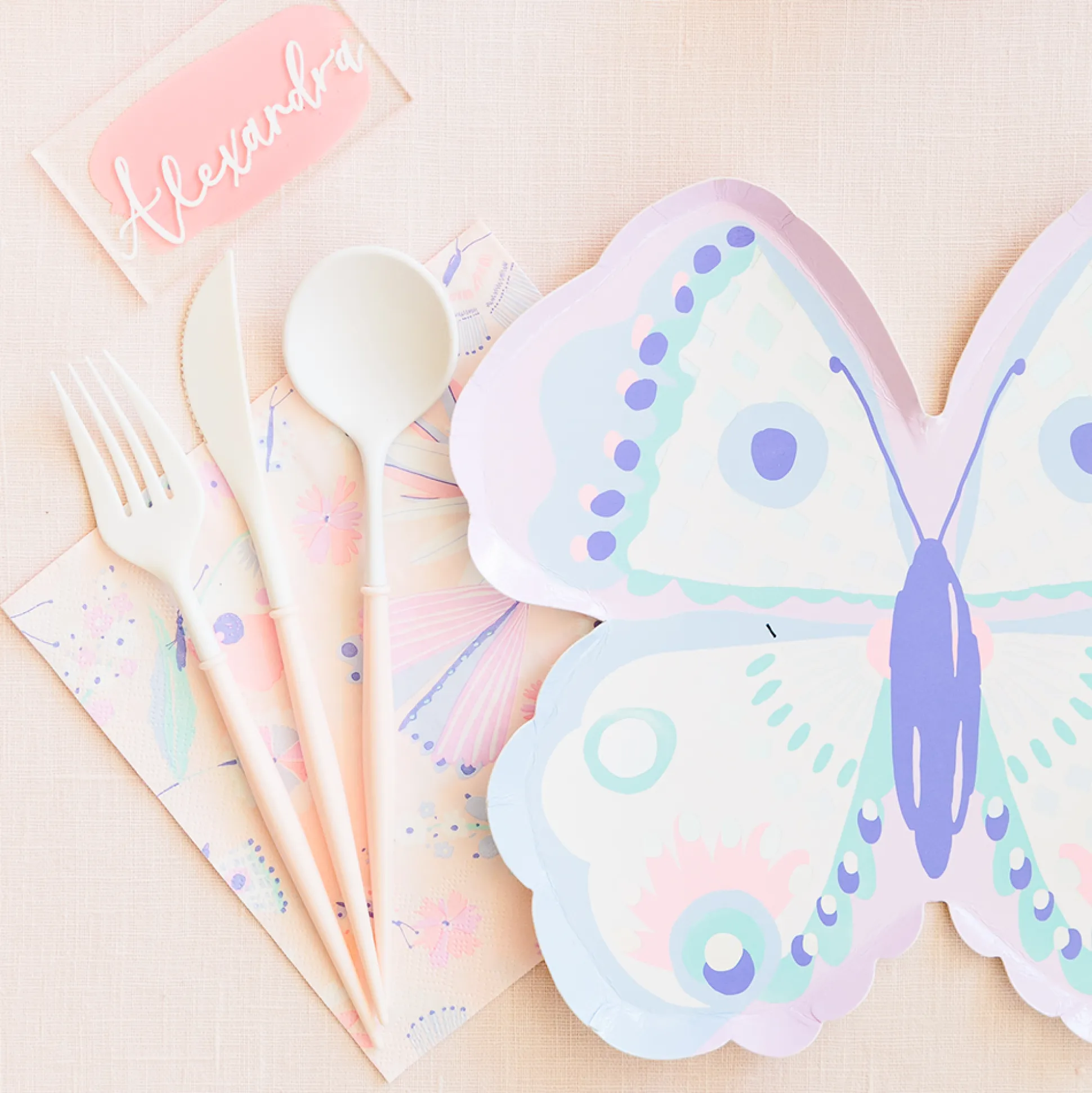 Flutter Large Napkins, Pack of 16