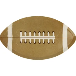 Football Plates, Pack of 8
