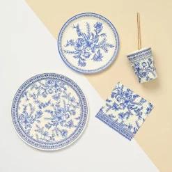 French Toile Cups (10 per pack)