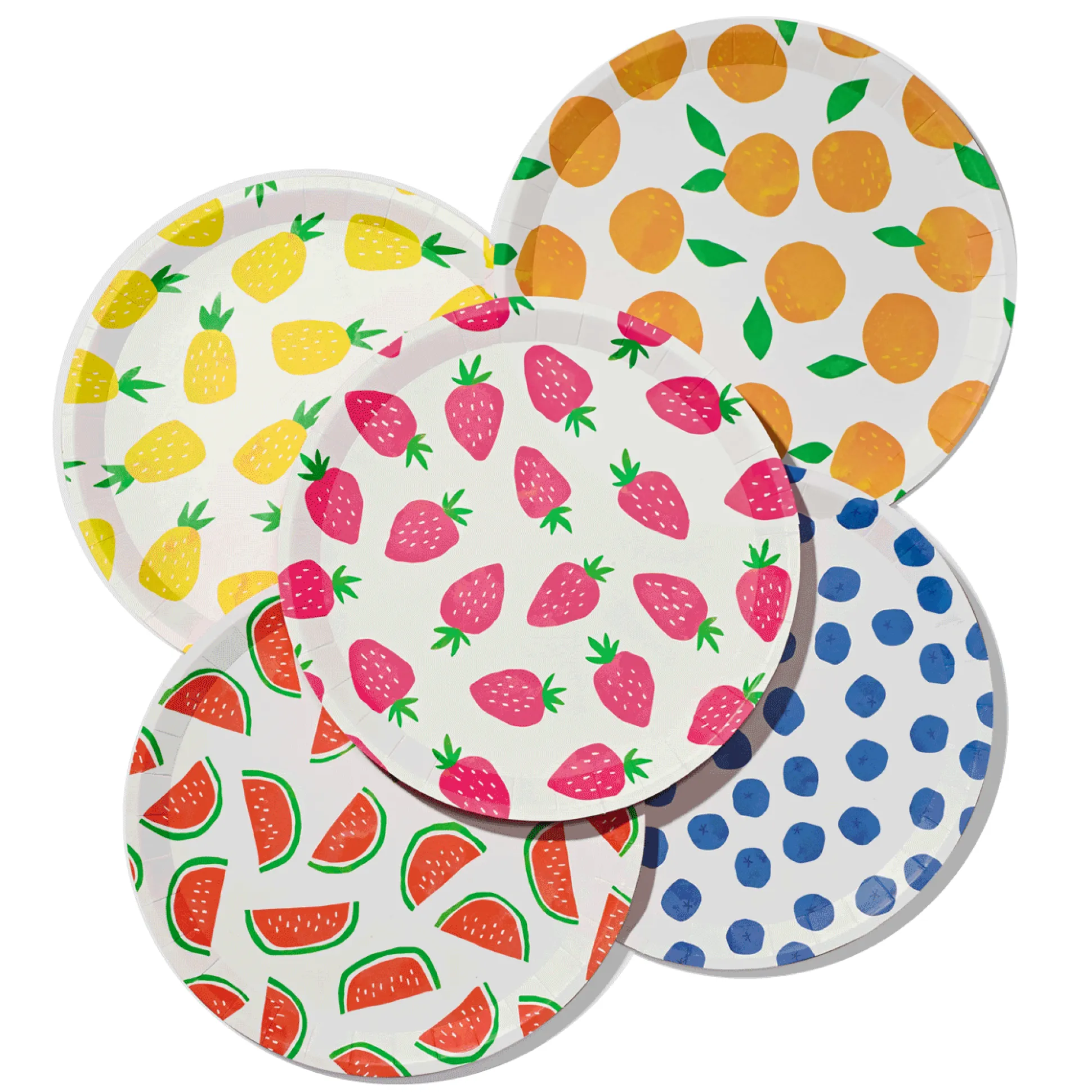 Fruit Punch Large Plates (10 per pack)