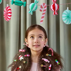Gingerbread House Hair Clips