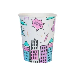 Girl Power Cups, Pack of 8