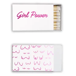 Girl Power Custom Matches, Fuchsia Foil