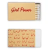 Girl Power Custom Matches, Red Foil