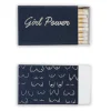 Girl Power Custom Matches, Silver Foil