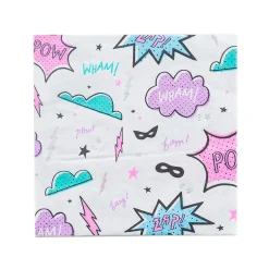 Girl Power Large Napkins, Pack of 16
