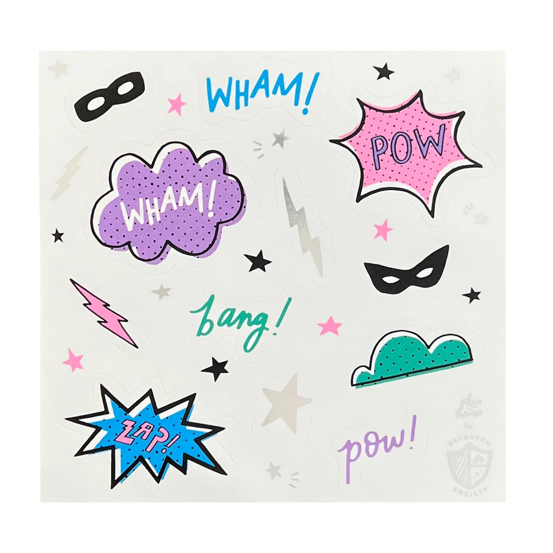 Girl Power Sticker Set, Pack of 4