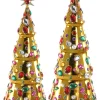 Gold Collected Gem Trees, Set of 2