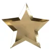 Gold Foil Star Plates