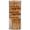 Gold Swirly Candles