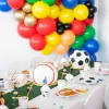 Good Sport Small Football Plates, Pack of 8