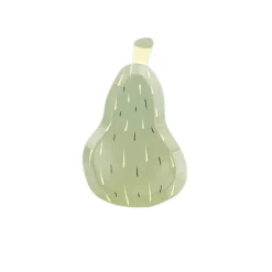 Gourd Dessert Plates, Set of 8