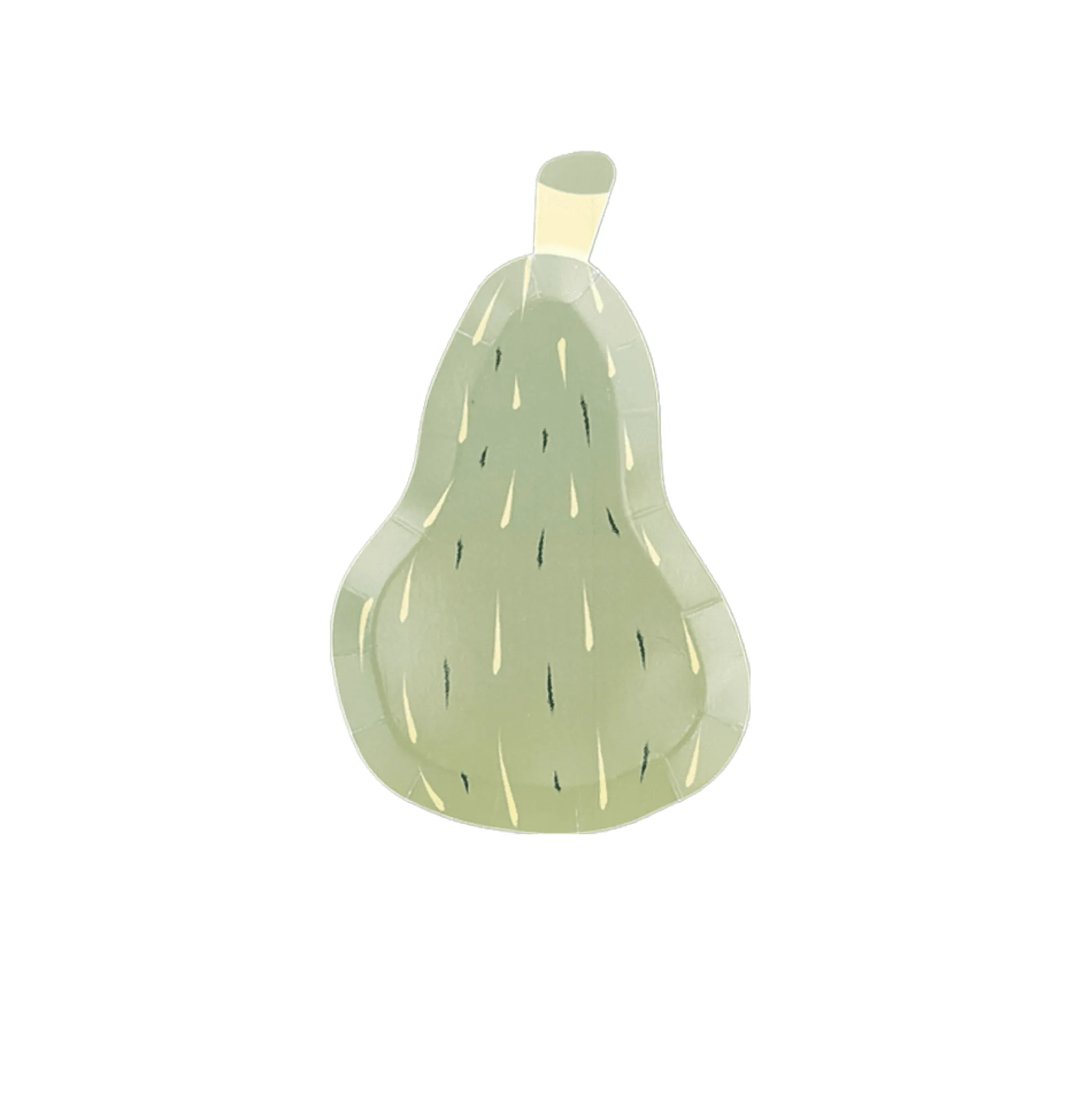 Gourd Dessert Plates, Set of 8