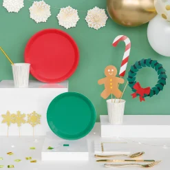 Green Classic Large Plates (10 per pack)