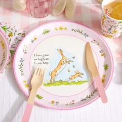 Guess How Much I Love You Pink Large Plates, Set of 10