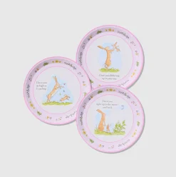 Guess How Much I Love You Pink Small Plates, Set of 10