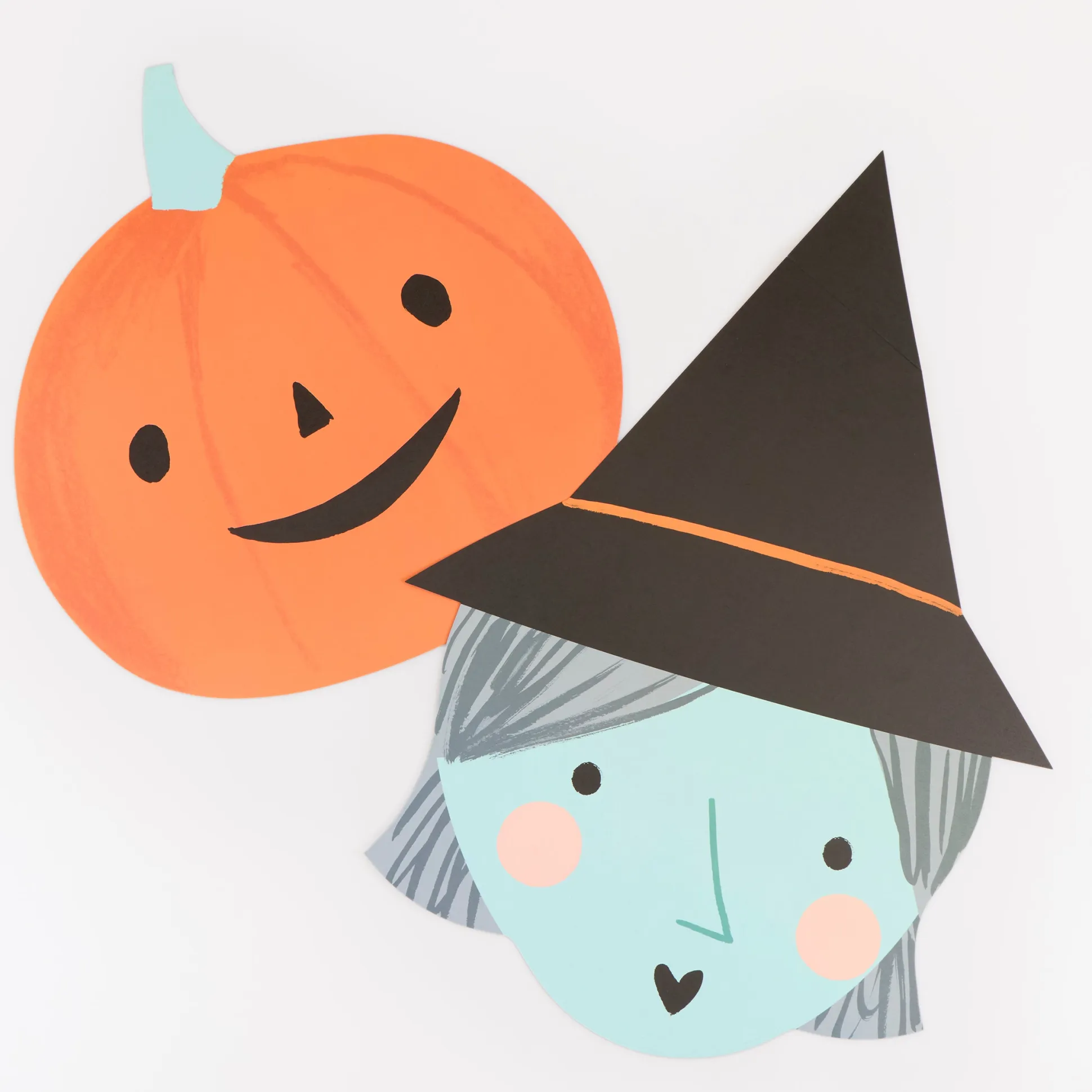 Halloween Heads Placemats (x 12)