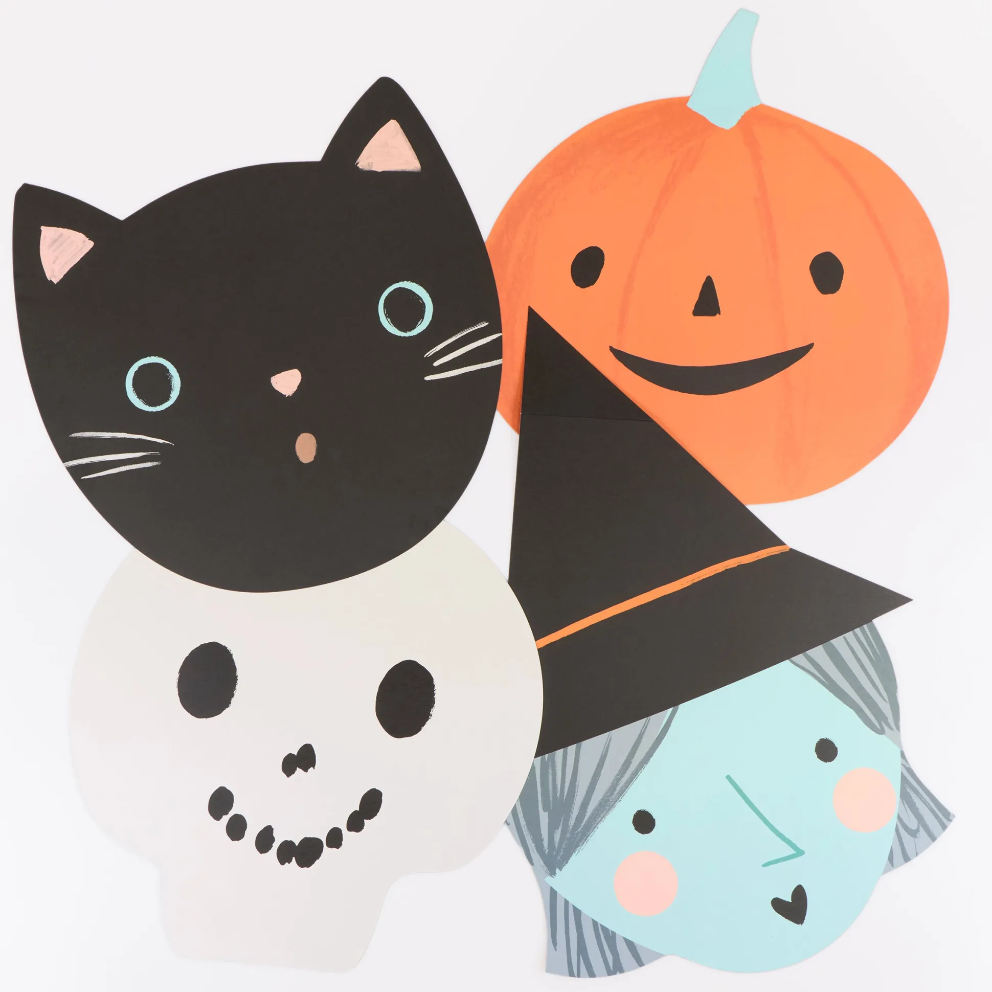 Halloween Heads Placemats (x 12)