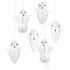 Hanging Ghost Decorations (x 6)