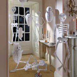 Hanging Ghost Decorations (x 6)