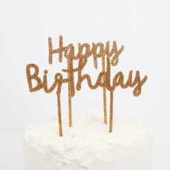 Happy Birthday Acrylic Toppers