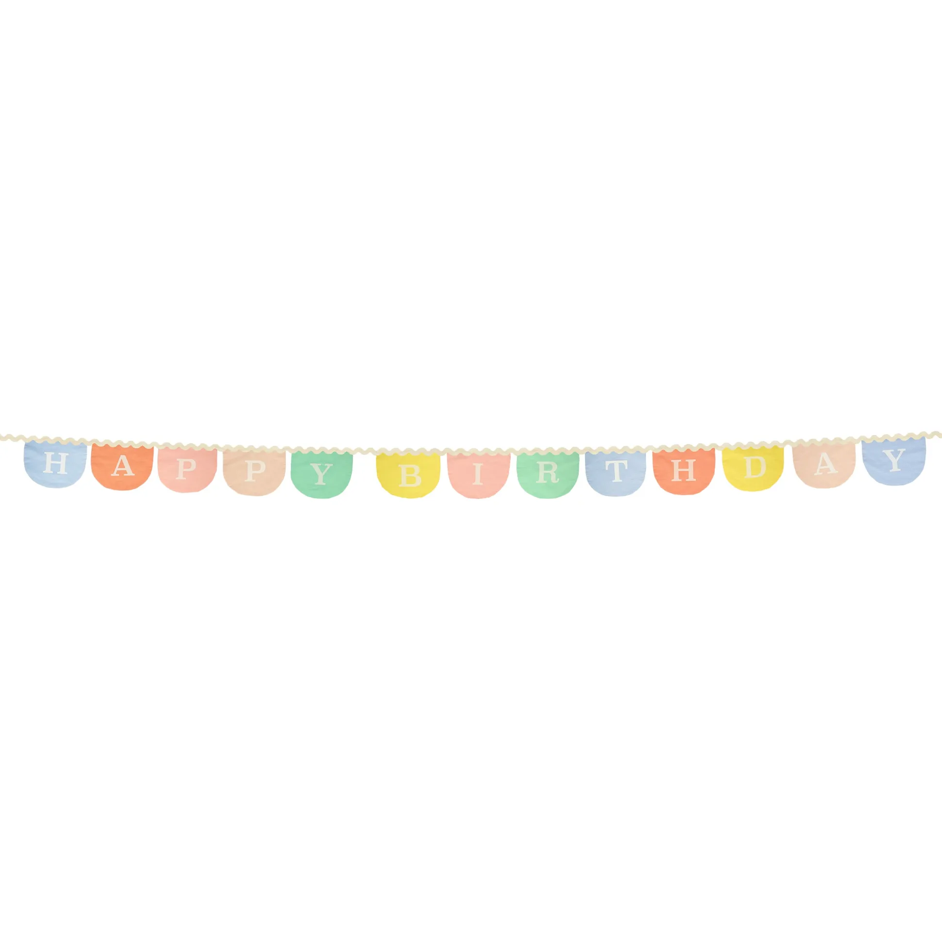 Happy Birthday Fabric Garland