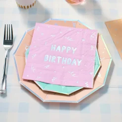 Happy Birthday Large Napkins, Pack of 25