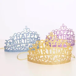 Happy Birthday Tiara, Pack of 8