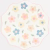 Happy Flowers Dinner Plates, Pack of 8