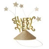 Happy New Year Party Hats, Pack of 6