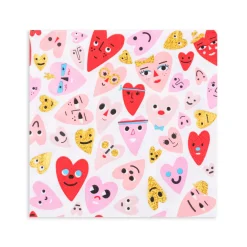 Heartbeat Gang Large Napkins, Pack of 16