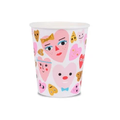 Heartbeat Gang 9 oz Cups, Pack of 8
