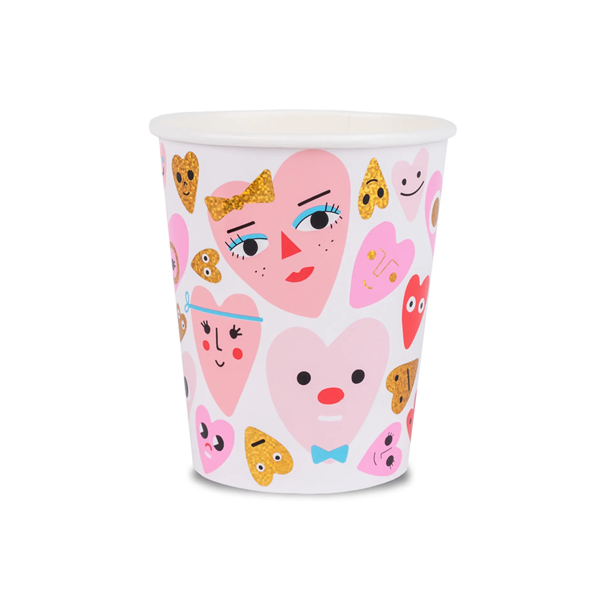 Heartbeat Gang 9 oz Cups, Pack of 8